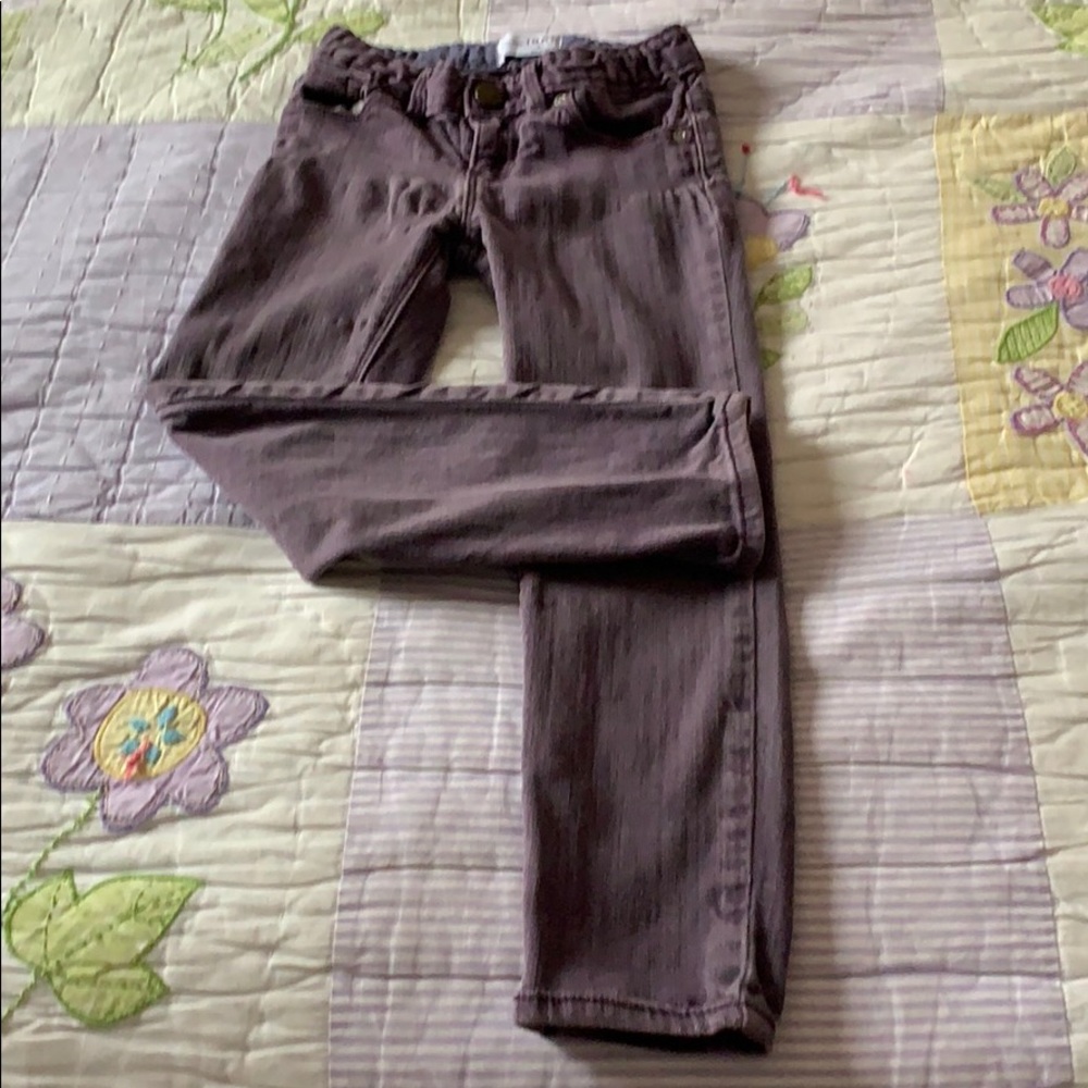 Purple jeans brand is gap